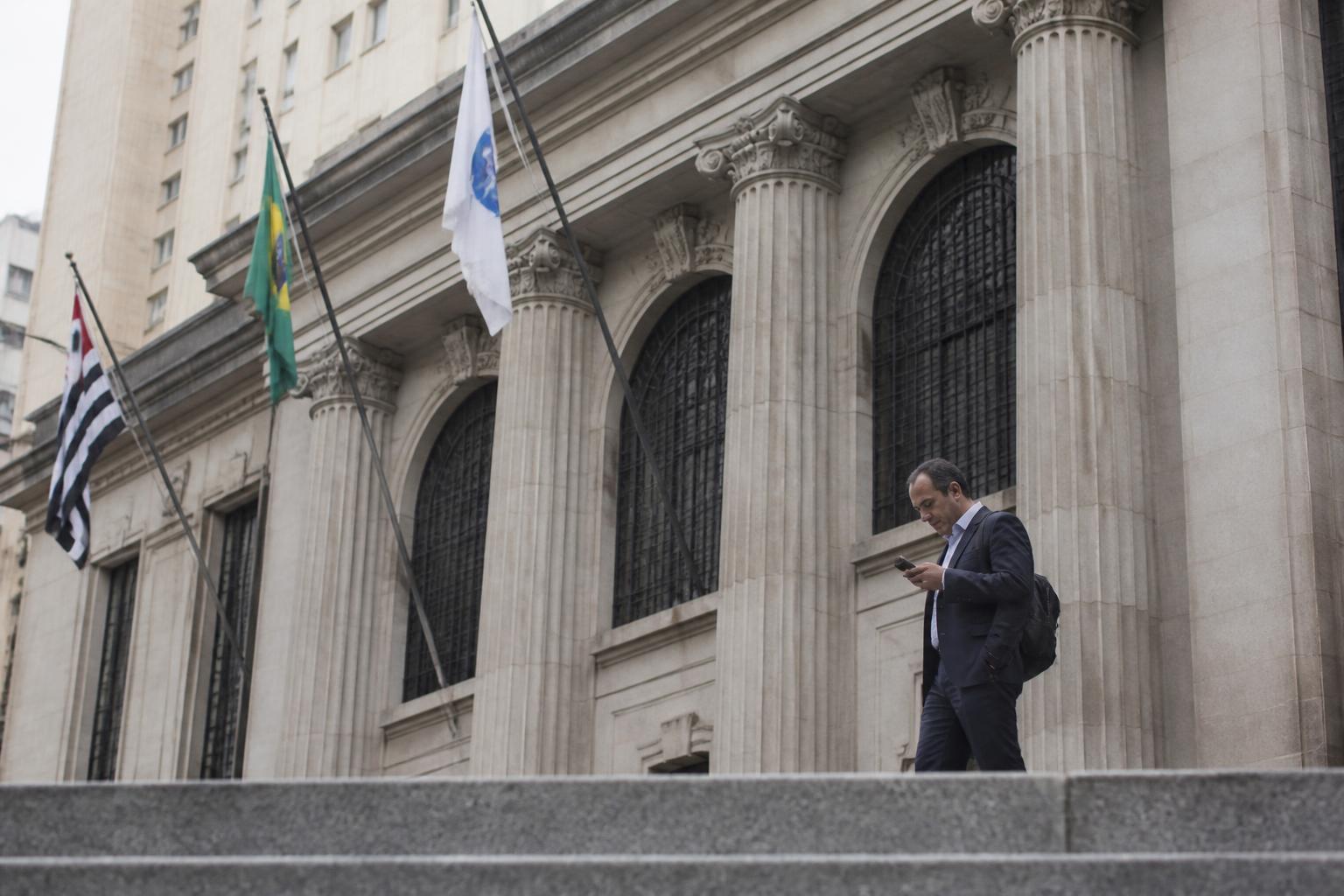Fachada do prédio da B3 em São Paulo