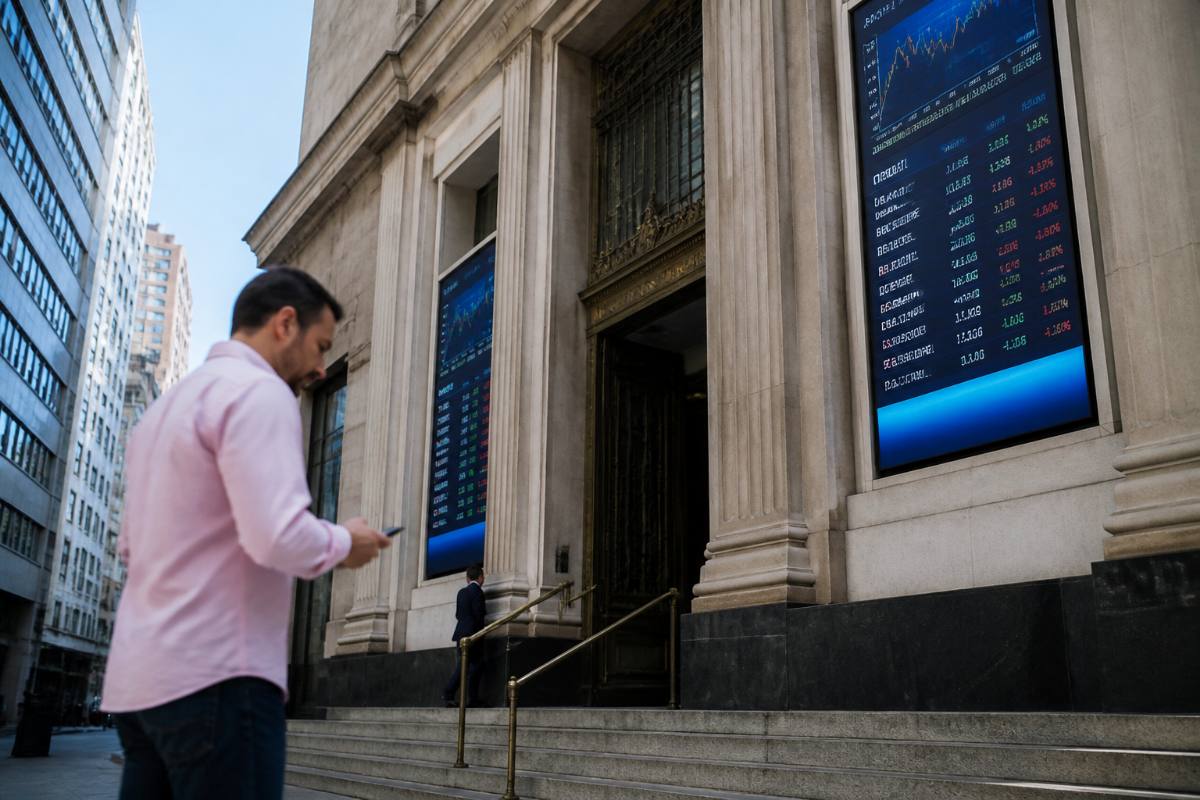 Fachada da Bolsa de Valores B3 em São Paulo