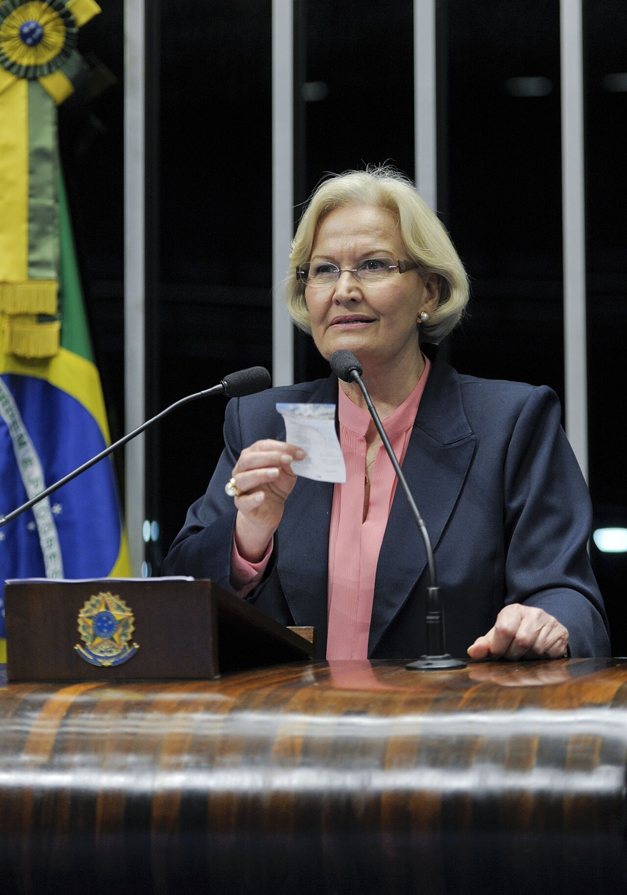 Plenário do Senado Federal em Brasília durante votação de projetos de lei.