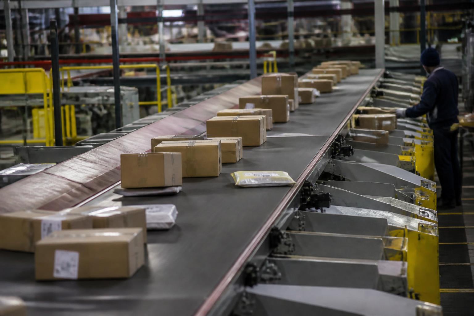 Centro de distribuição e logística de e-commerce