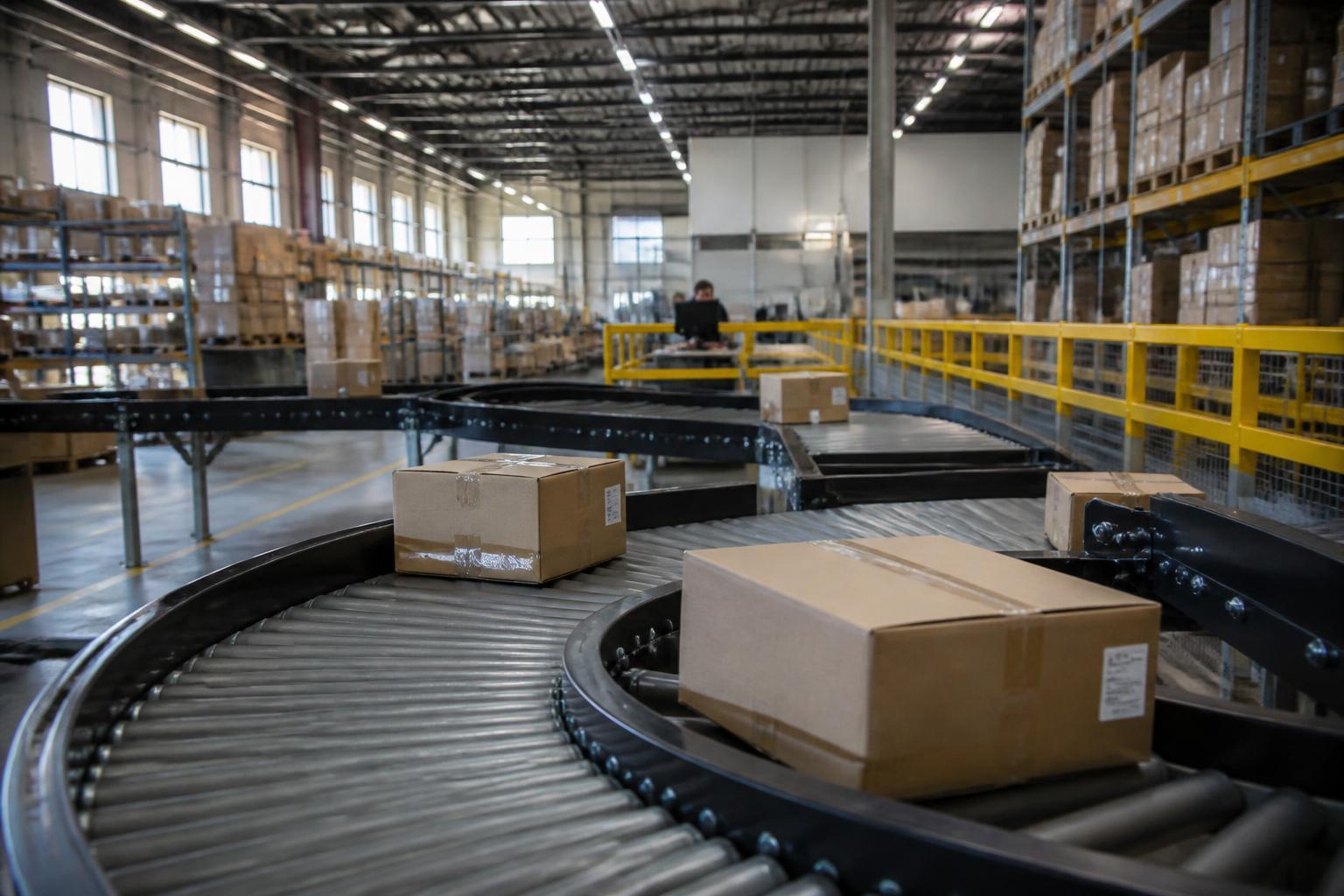 Centro de distribuição e logística de e-commerce